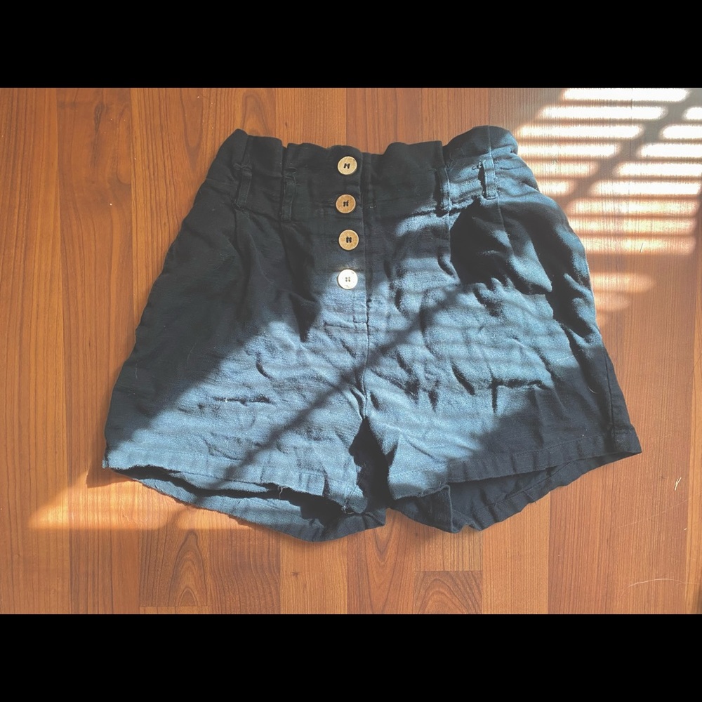 Black shorts